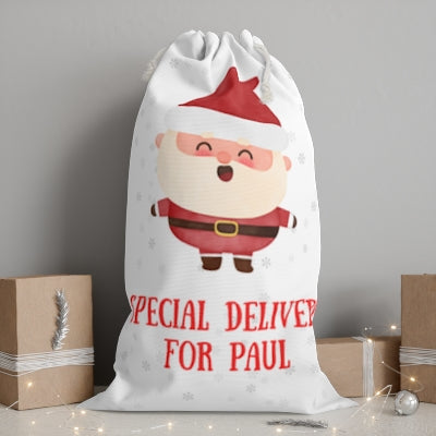 Personalised Christmas Santa Sack - Perfect for Gifts