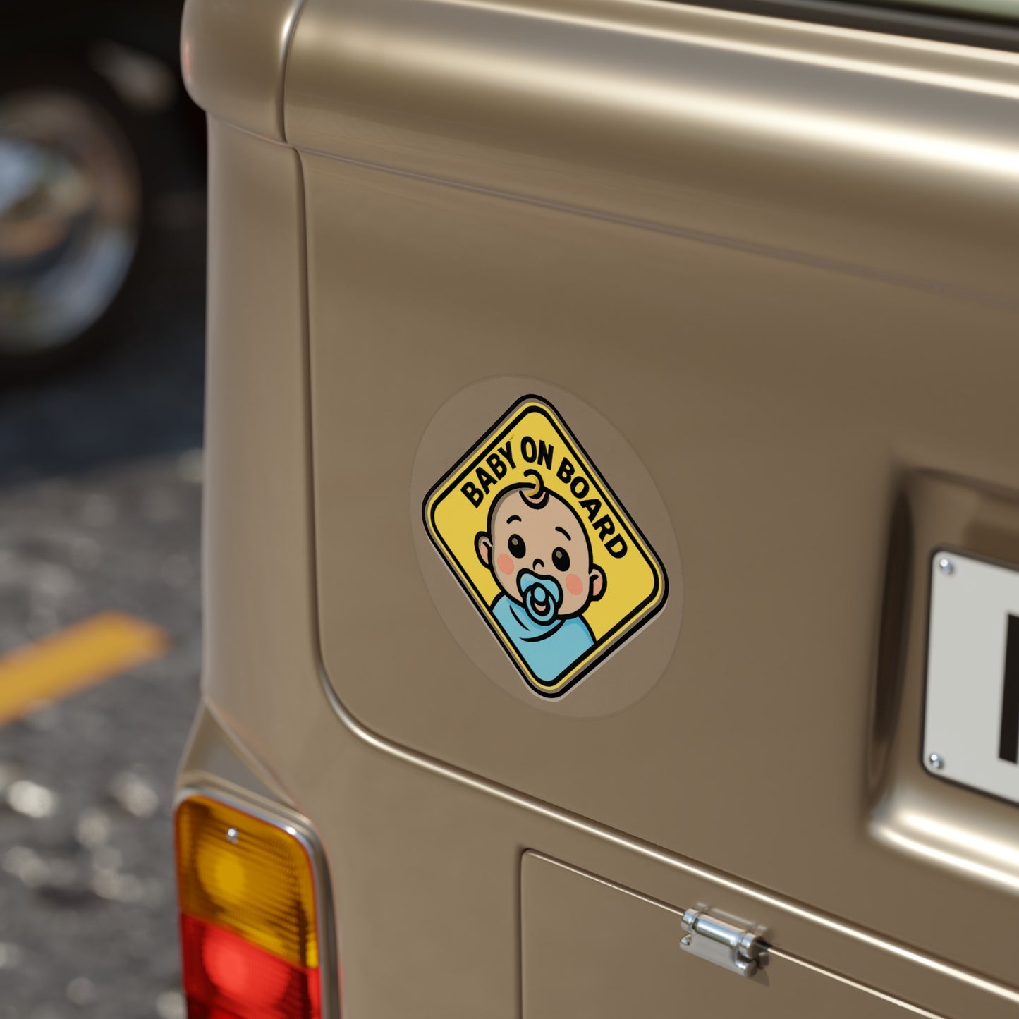 Baby On Board Car Sticker - Suitable for Car Bumpers/Windows