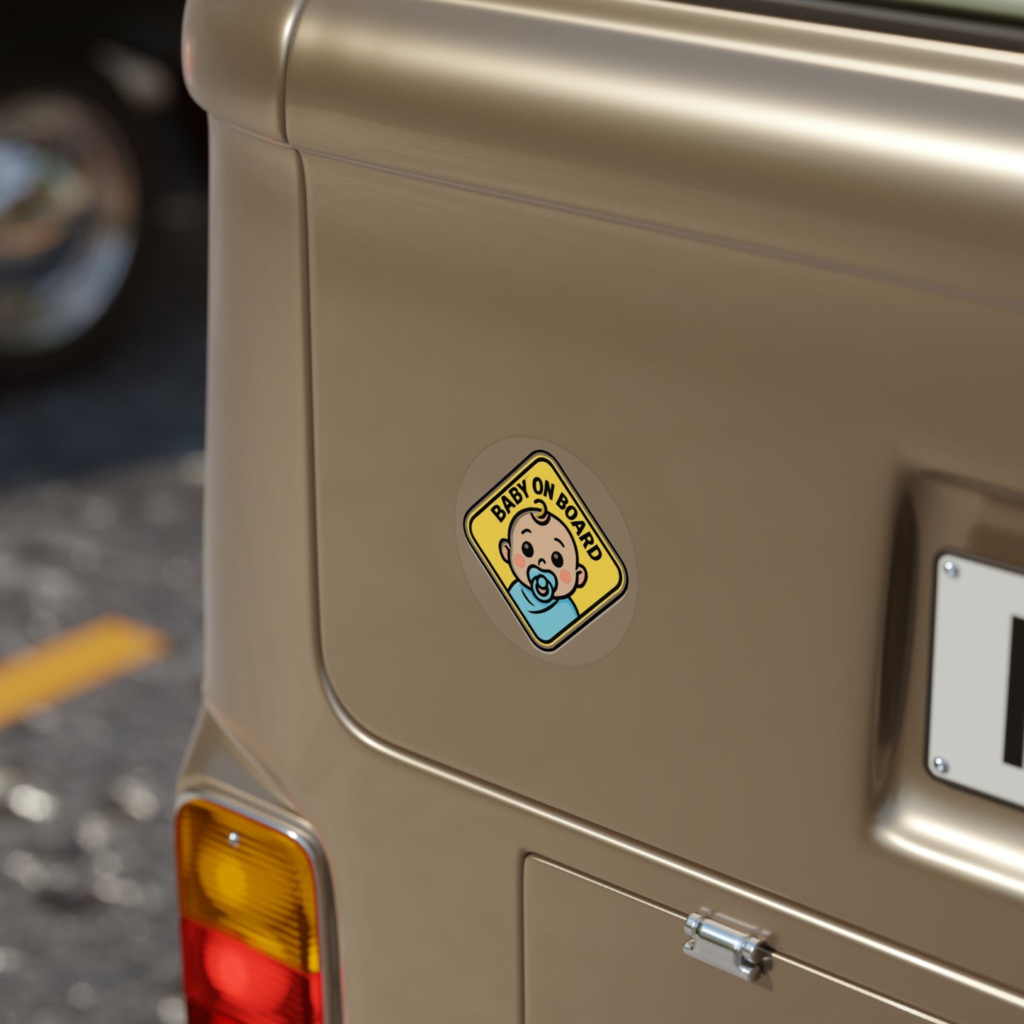 Baby On Board Car Sticker - Suitable for Car Bumpers/Windows