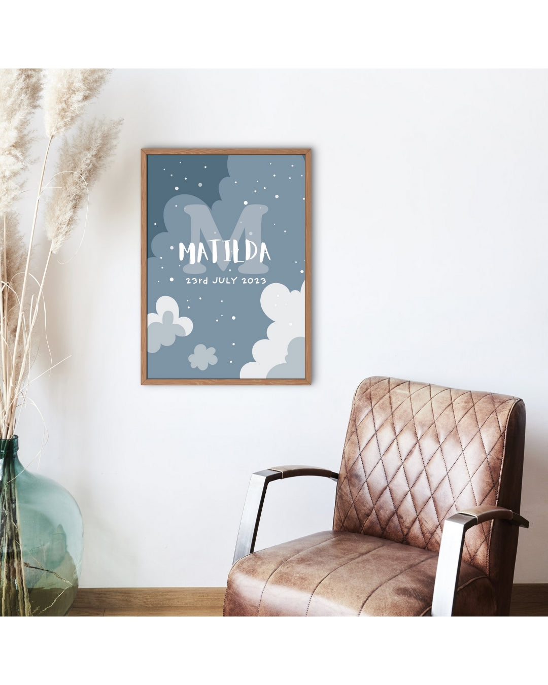 Personalized Nightsky Baby Print